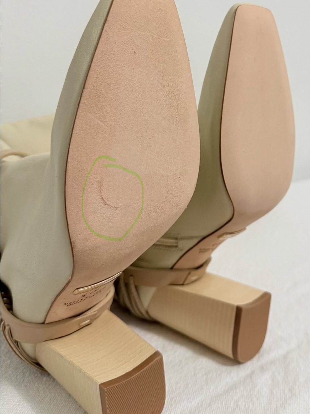 Daniella Shevel Nela Boots in Ivory NWOT - Picture 10 of 10